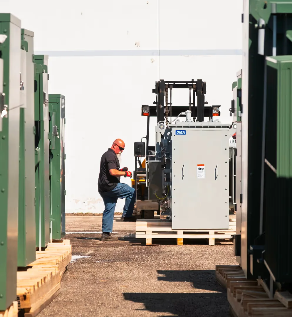 inside a Giga Energy data center