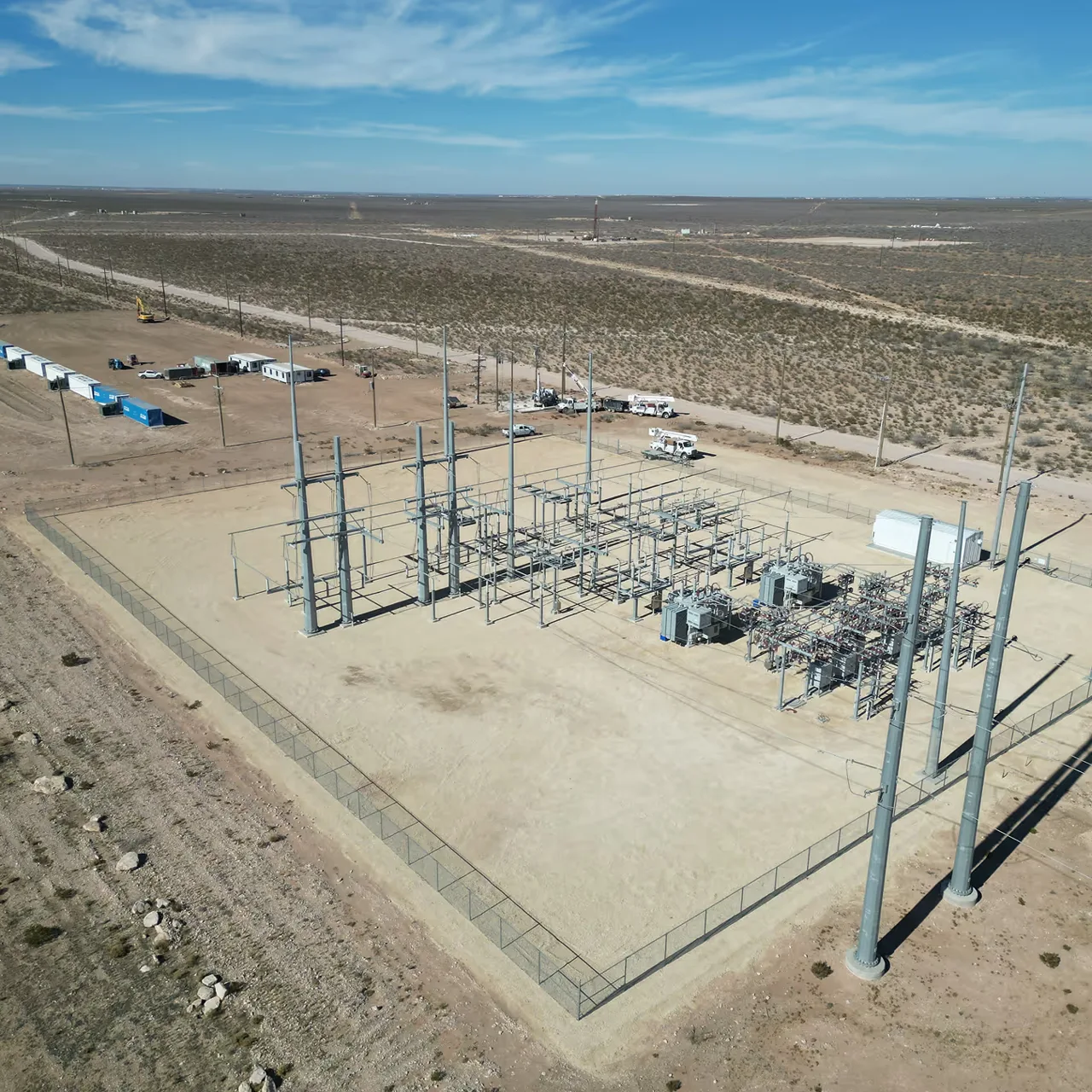 a sunrise at a Giga Energy data center