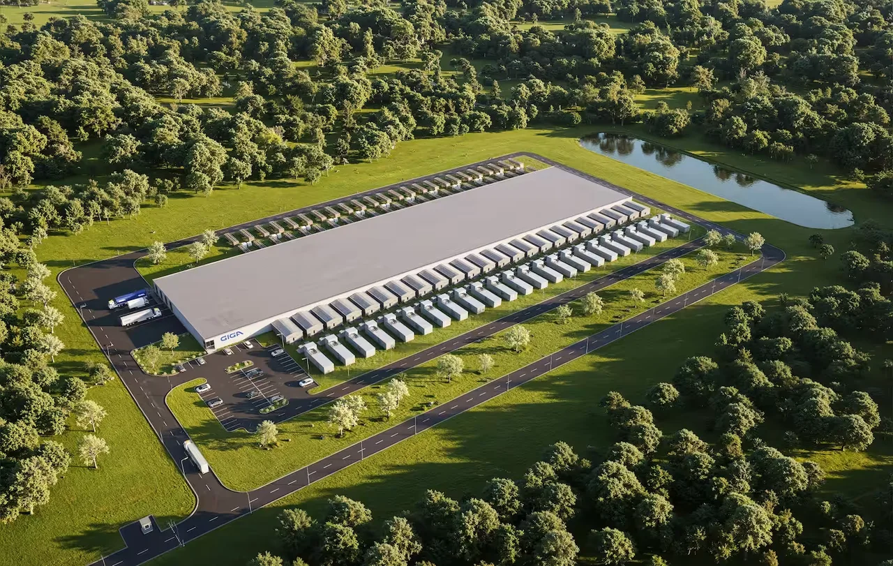 a Giga Energy AI factory