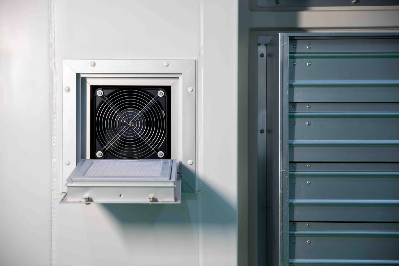 component of Giga Box Air bitcoin mining container